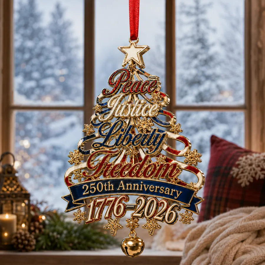 250th Anniversary Christmas Tree Ornament