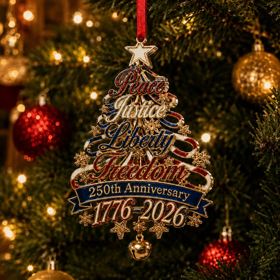 250th Anniversary Christmas Tree Ornament