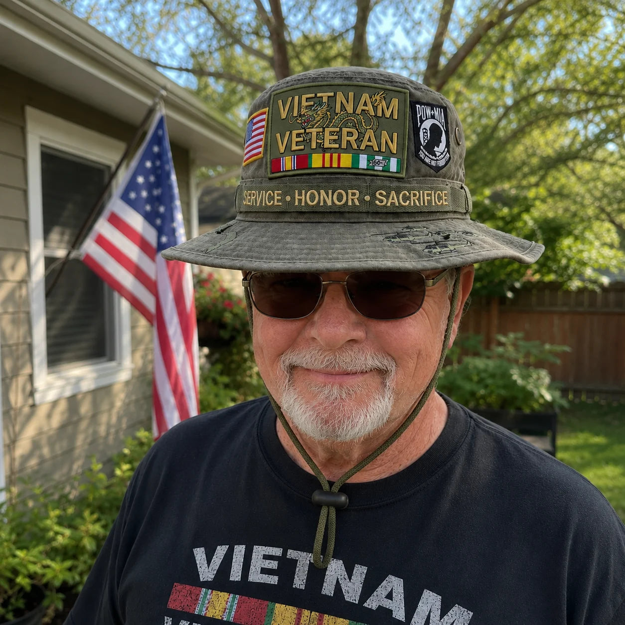 Vietnam Veteran Tribute Boonie Hat