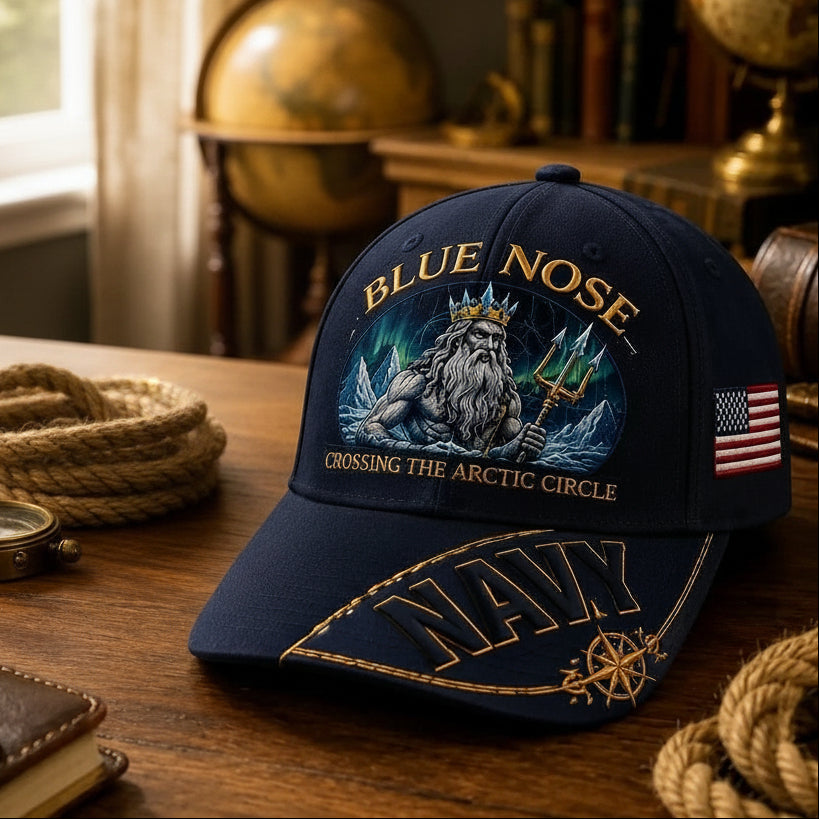 “Crossing The Line” Us Navy Cap