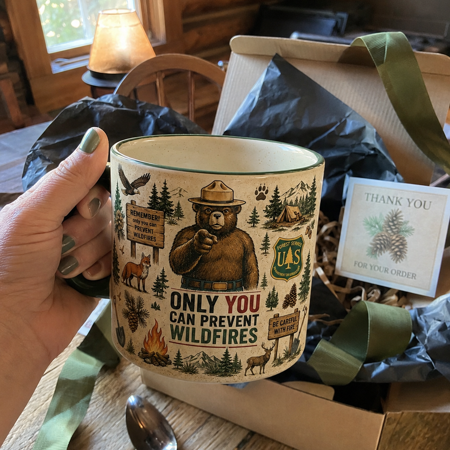 USFS Only You Can Prevent Wildfires Mug