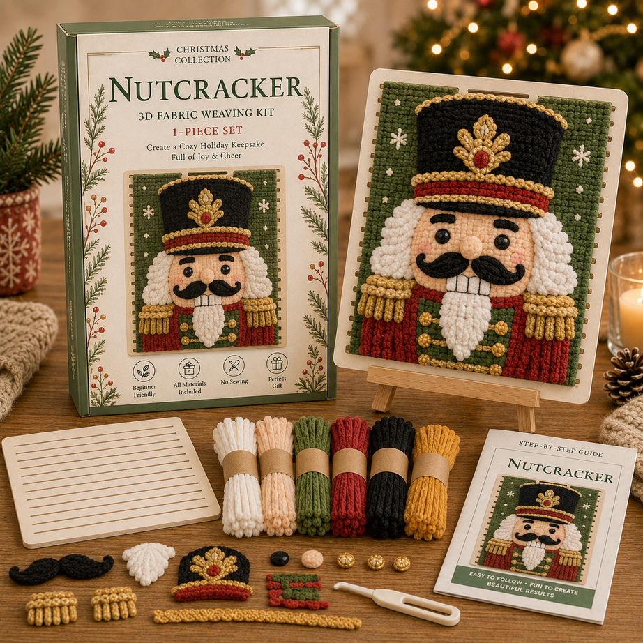 3D Christmas Fabric Weaving Kit