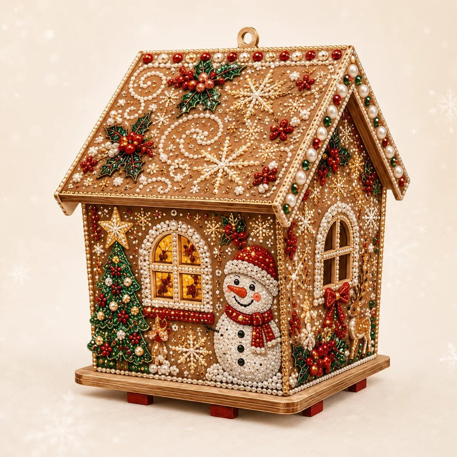 Christmas Pearl Cottage Art Kit