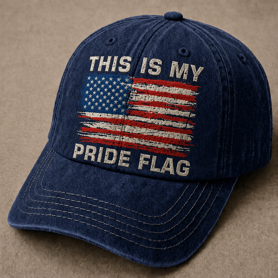 This Is My Pride Flag Vintage Baseball Cap