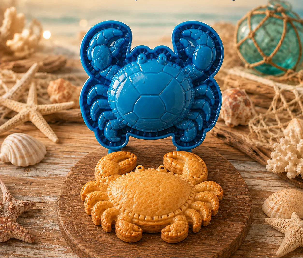 8-Design Ocean Filled Pie Press Collection