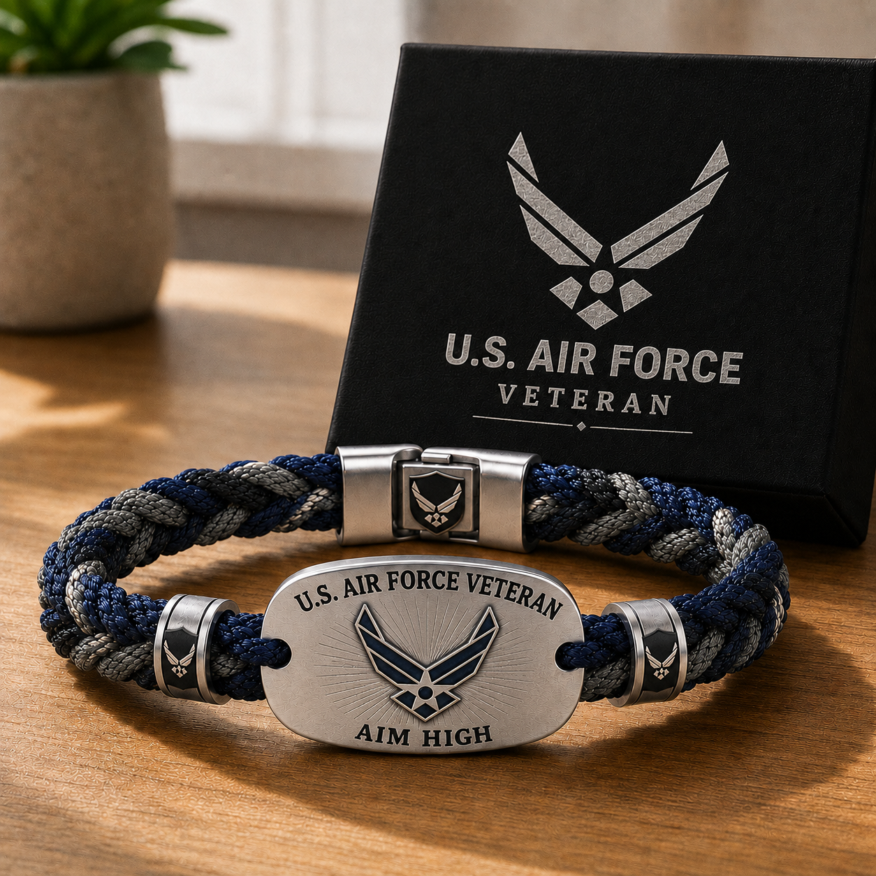 U.S. Air Force Veteran Bracelet
