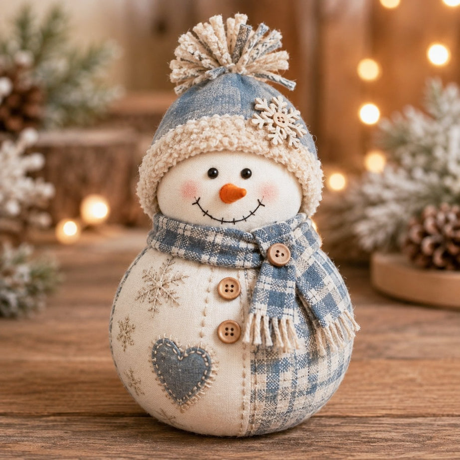 Christmas Patchwork Doll Sewing Kit – A Cosy Craft for Quiet Moments