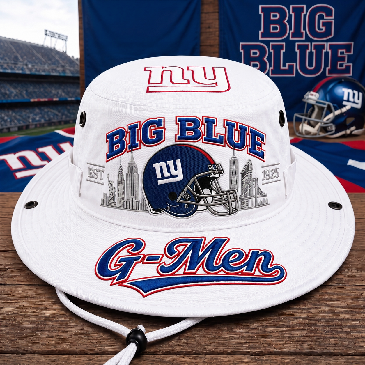 Big Blue Boonie Hat