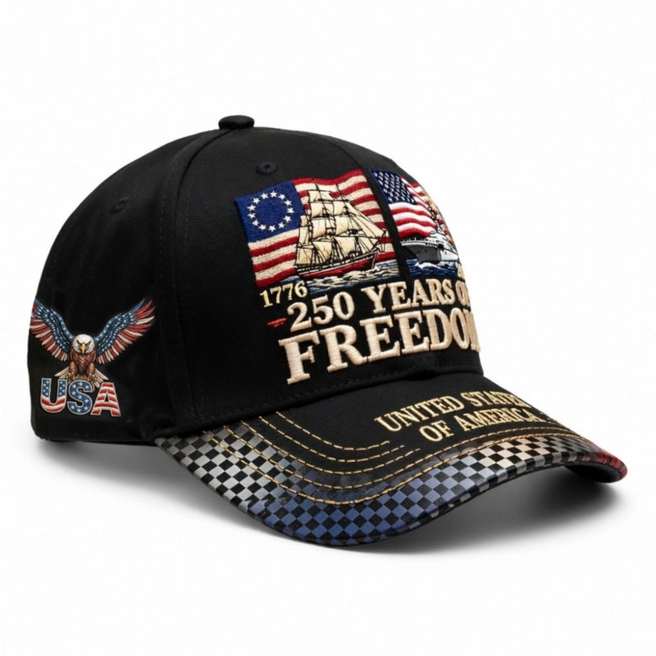America 250 Anniversary Classic Cap Patriotic Gifts