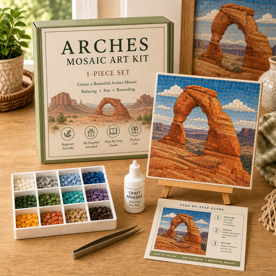 America’s National Parks Glass Art Kit