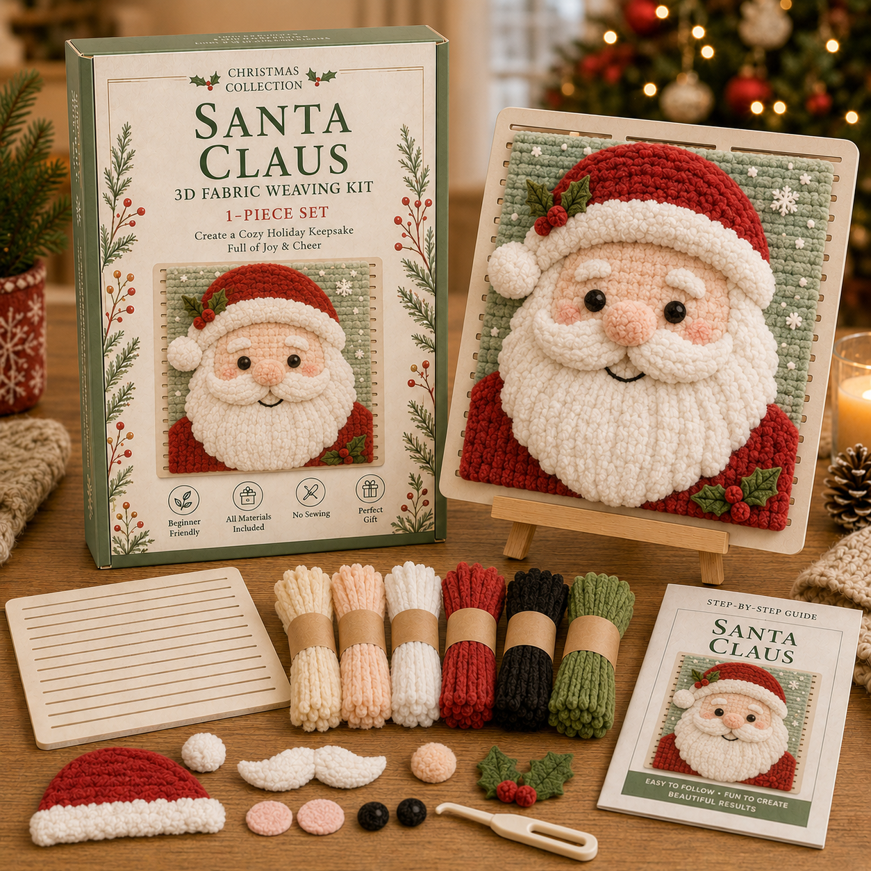 3D Christmas Fabric Weaving Kit