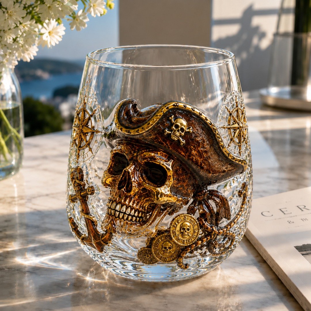 Release The Kraken Pirate Glass Collection