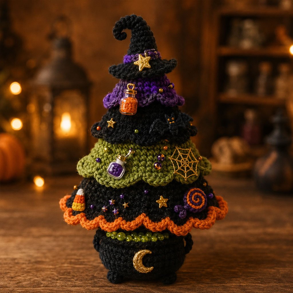 Halloween Tree DIY Crochet Kit