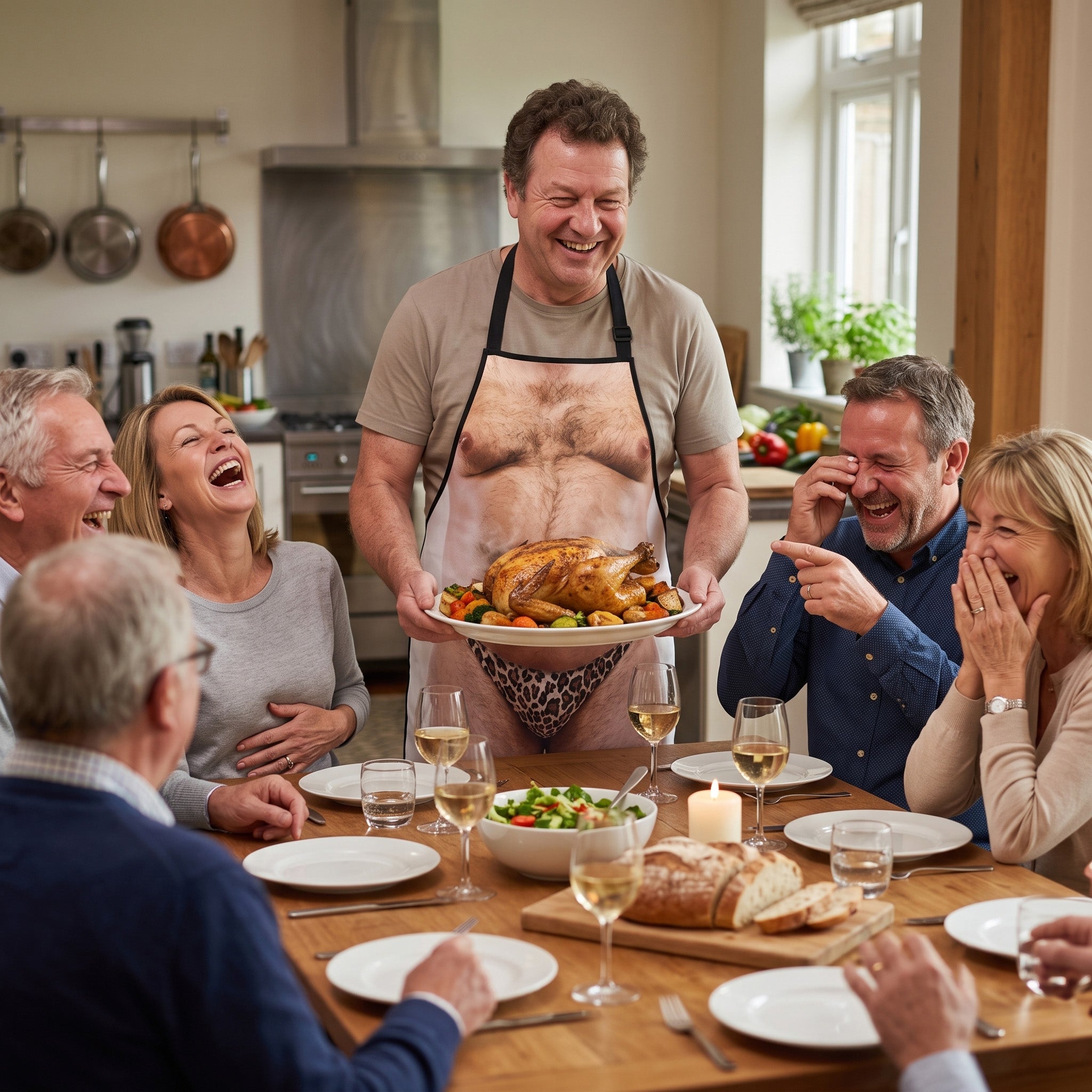 Funny Apron --Novelty Gag Gift for Cooking & Grilling