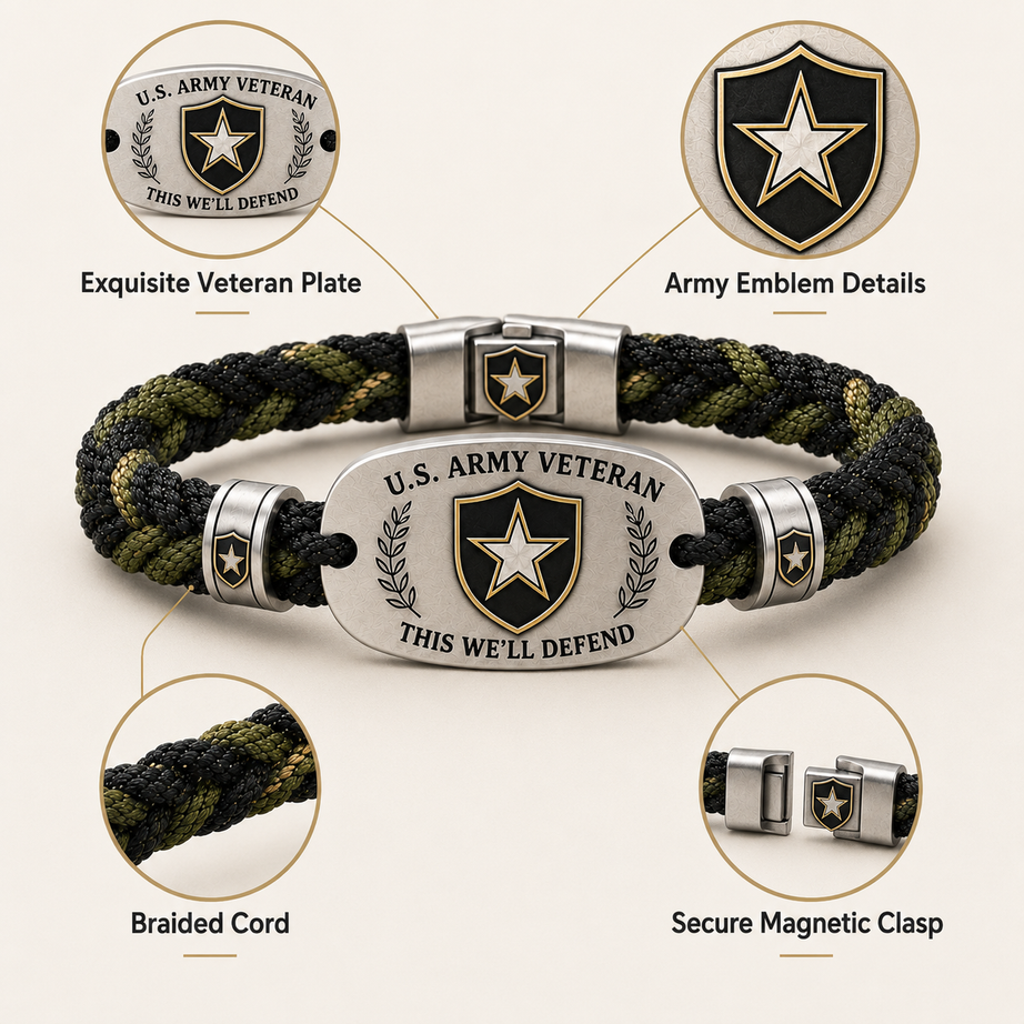 U.S. Army Veteran Bracelet