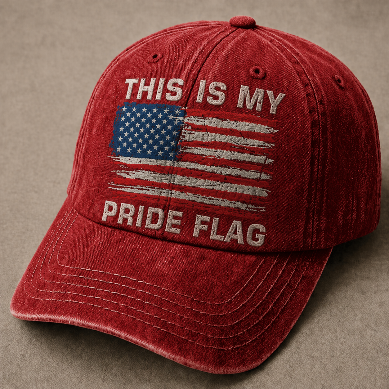 This Is My Pride Flag Vintage Baseball Cap