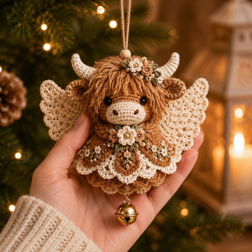 Animal Angel Crochet Ornament DIY Kit