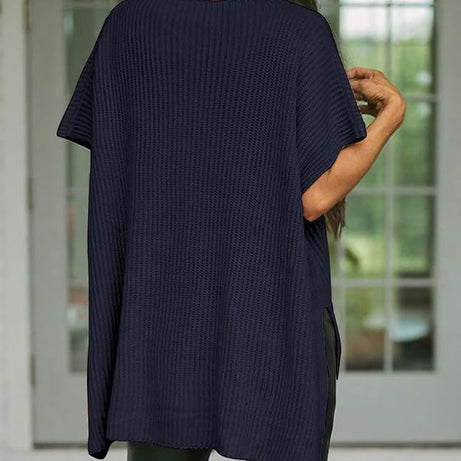 Womens Summer Lightweight Crewneck Short Sleeve Sweaters
