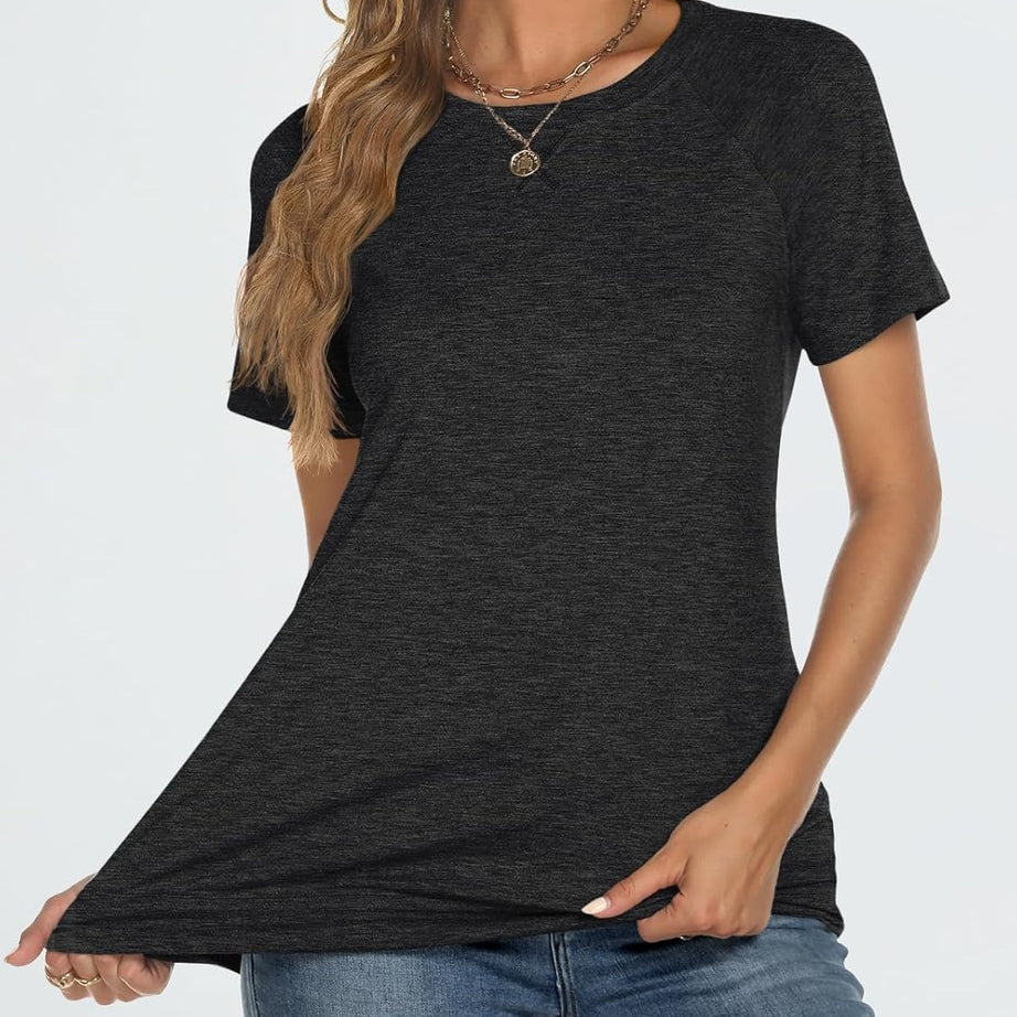 Women's Lightweight Soft Crewneck Short Sleeve Tee