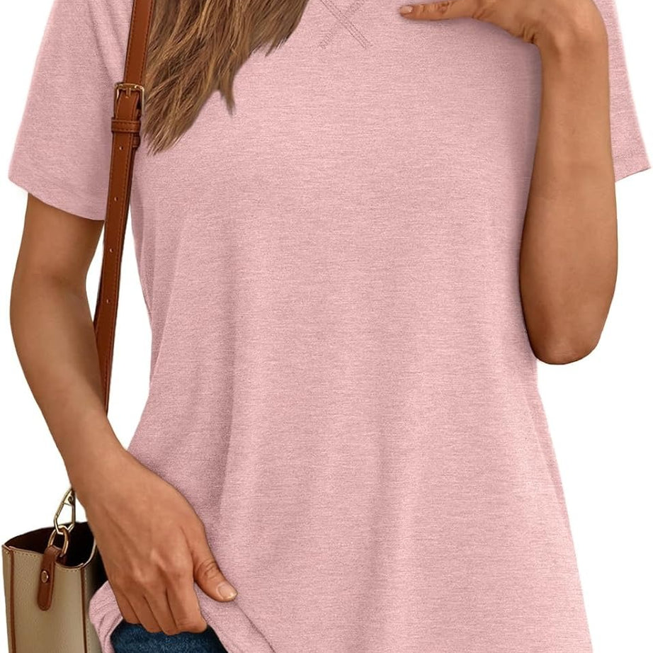 Women's Lightweight Soft Crewneck Short Sleeve Tee