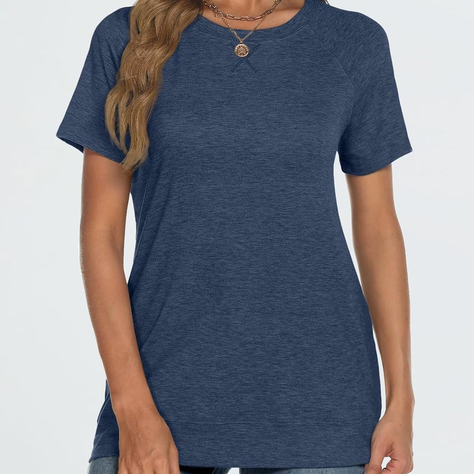 Women's Lightweight Soft Crewneck Short Sleeve Tee