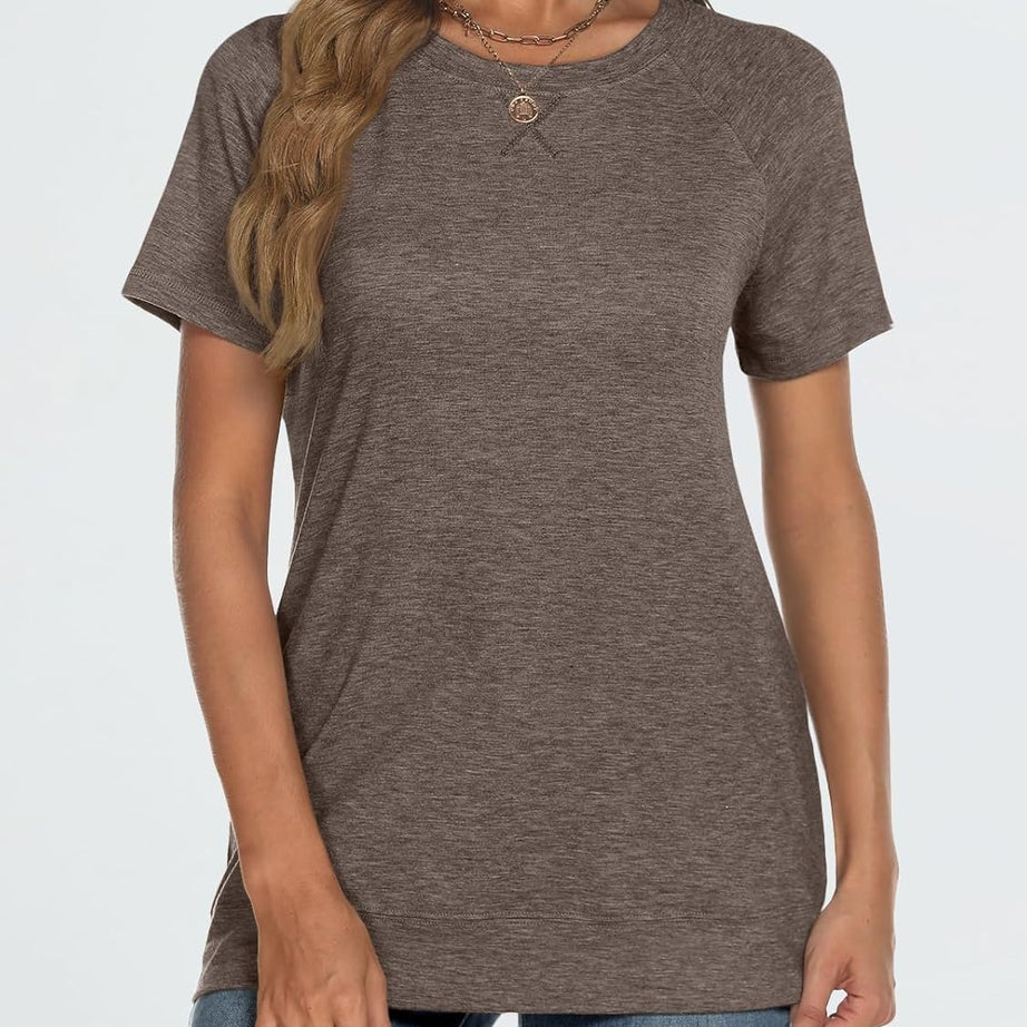 Women's Lightweight Soft Crewneck Short Sleeve Tee