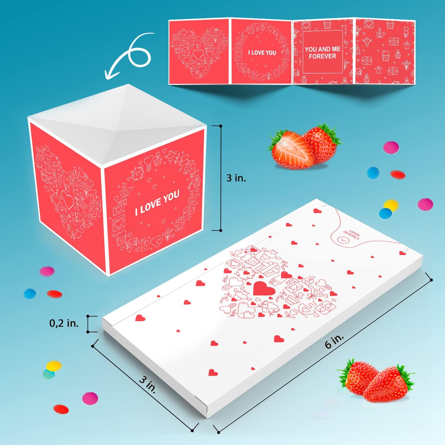 Exploding Confetti Surprise Card – Pop-Up Joy in Every Envelope