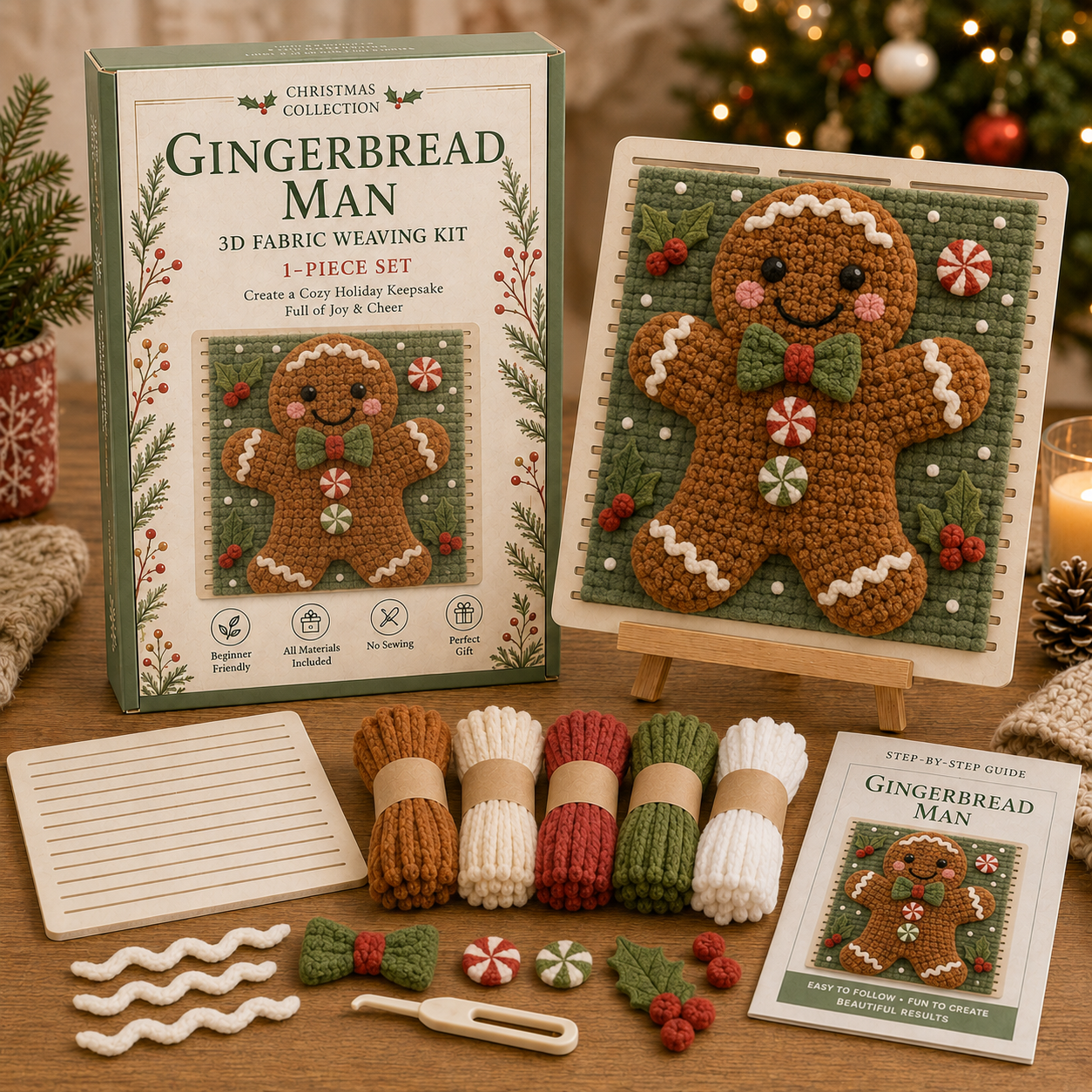 3D Christmas Fabric Weaving Kit