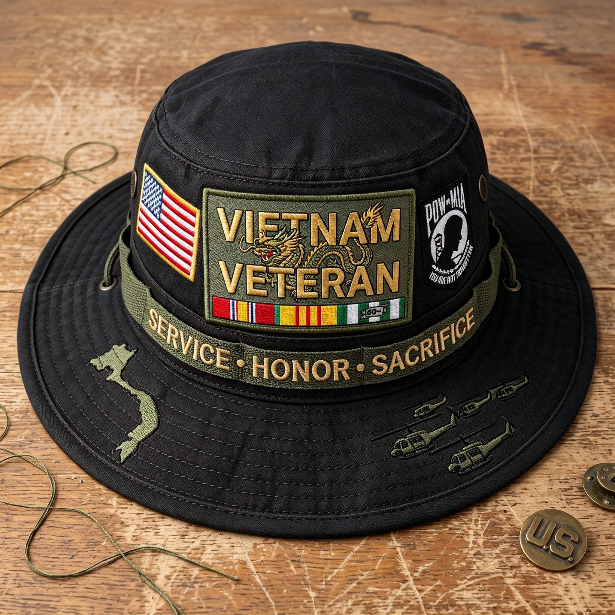 Vietnam Veteran Tribute Boonie Hat