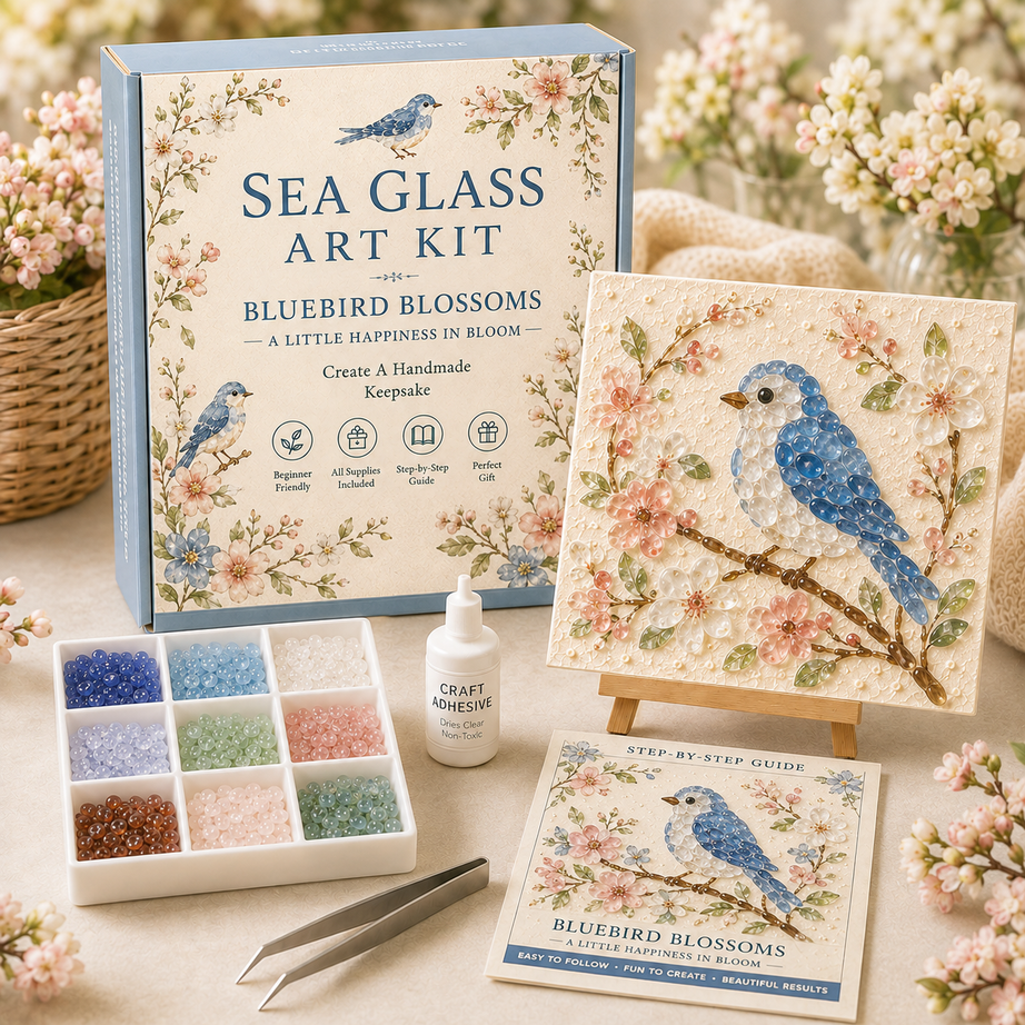 Bloom & Garden Sea Glass Art Kit Collection