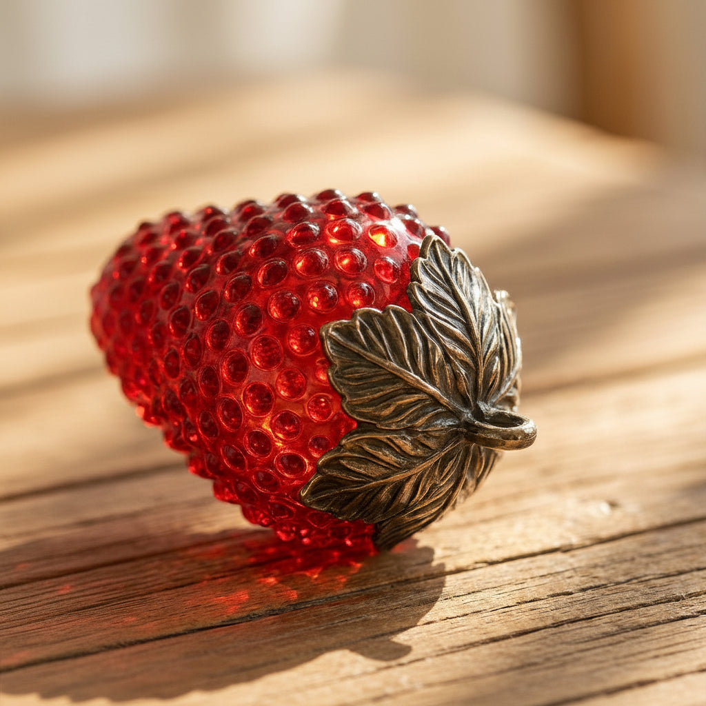 Retro Strawberry Salt and Pepper Shakers
