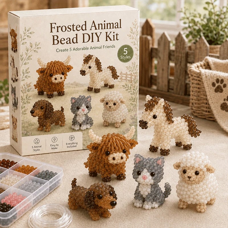 Frosted Sea Glass-Style Beading DIY Kit