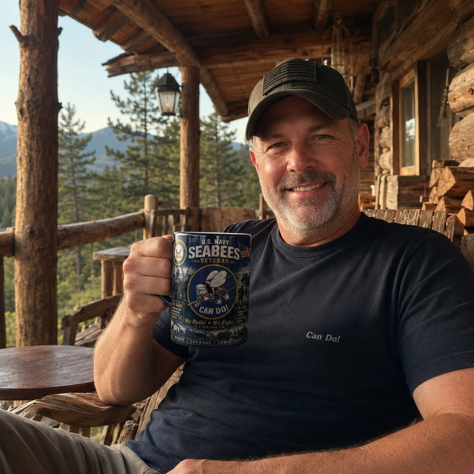 U.S. Navy Seabees CAN DO! Tribute Mug