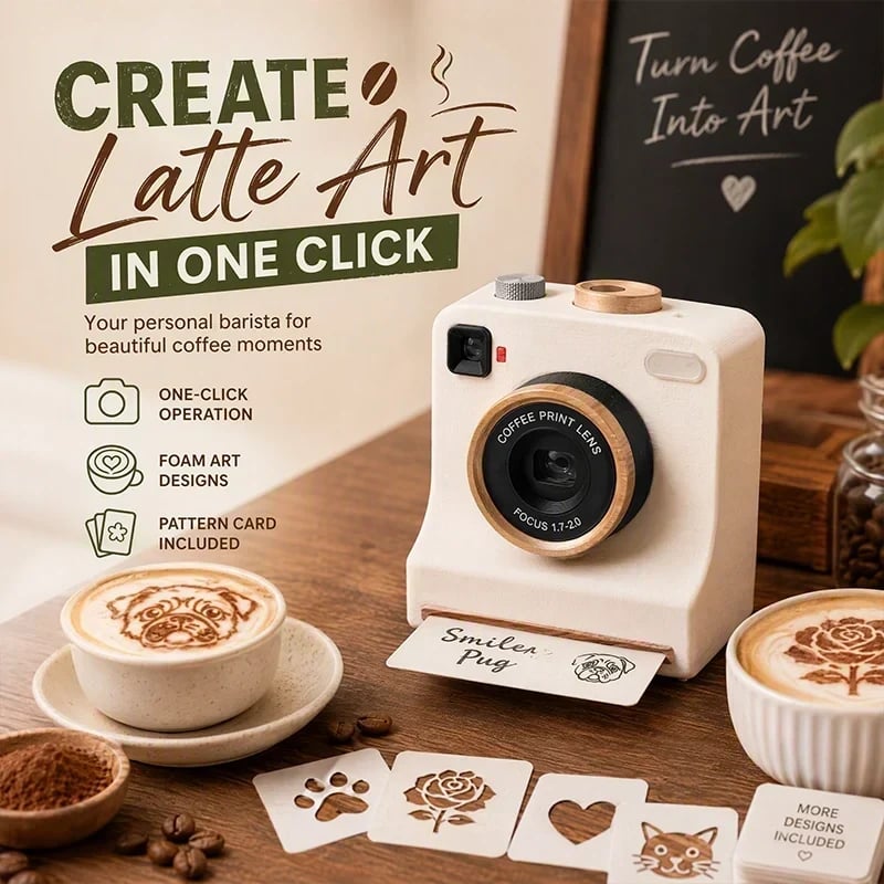 Smart Latte Art Maker Camera Tool