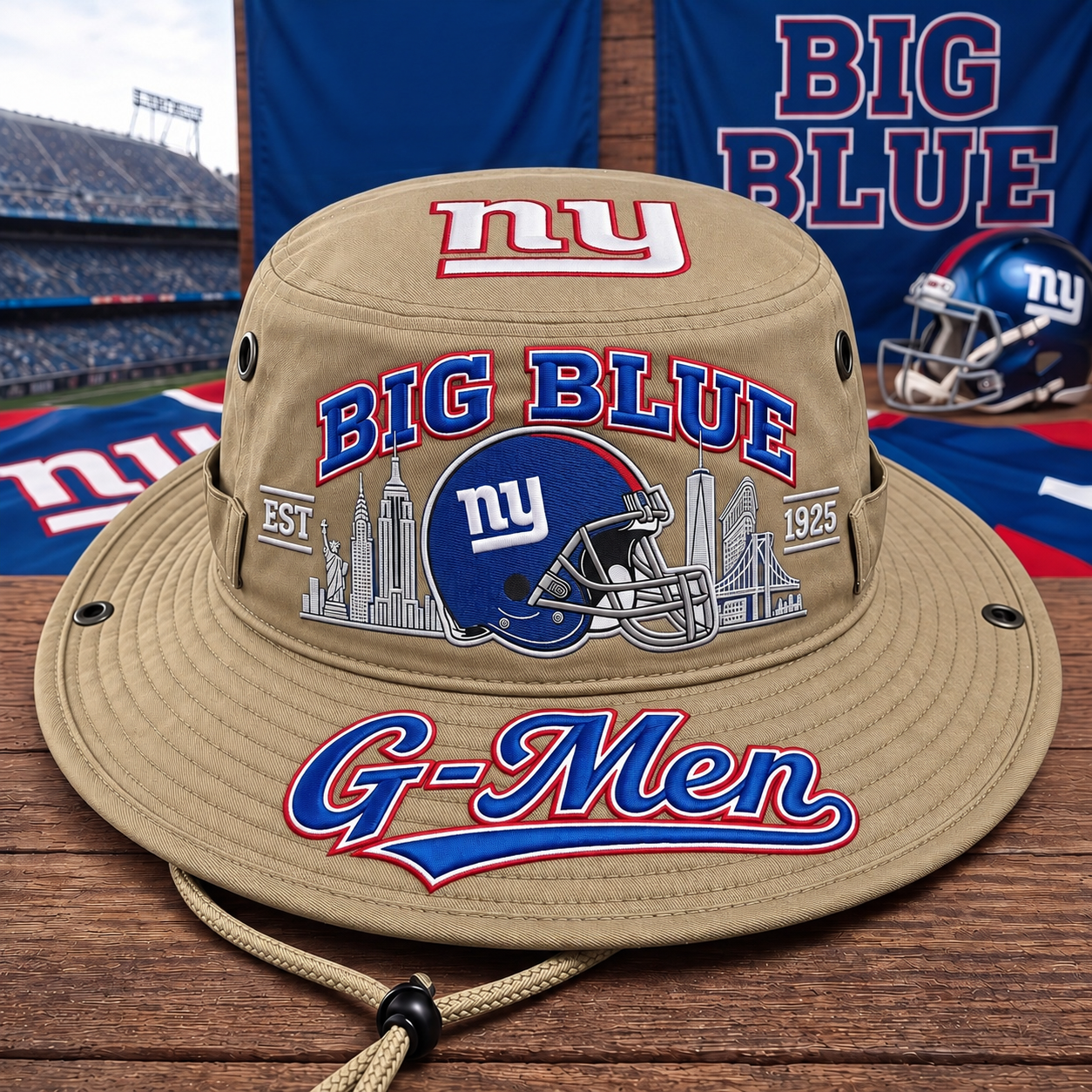 Big Blue Boonie Hat