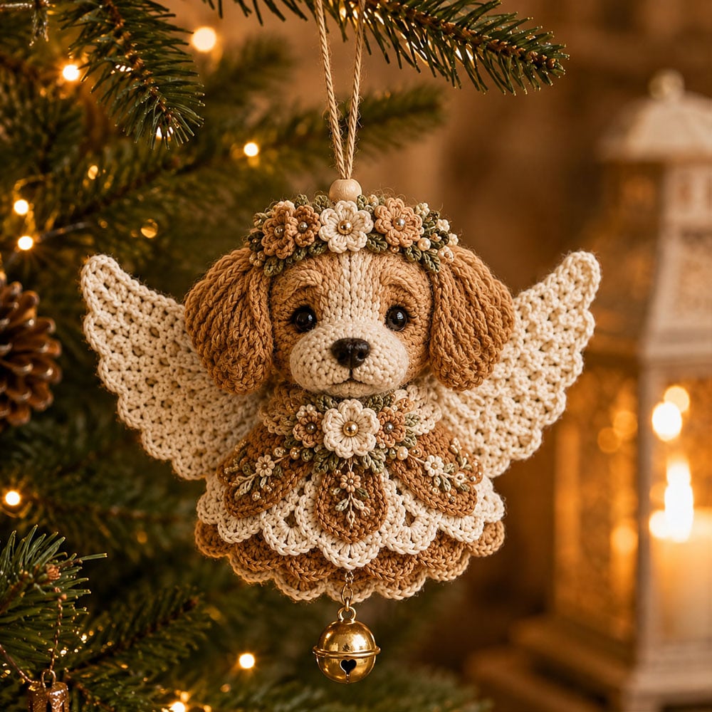 Animal Angel Crochet Ornament DIY Kit