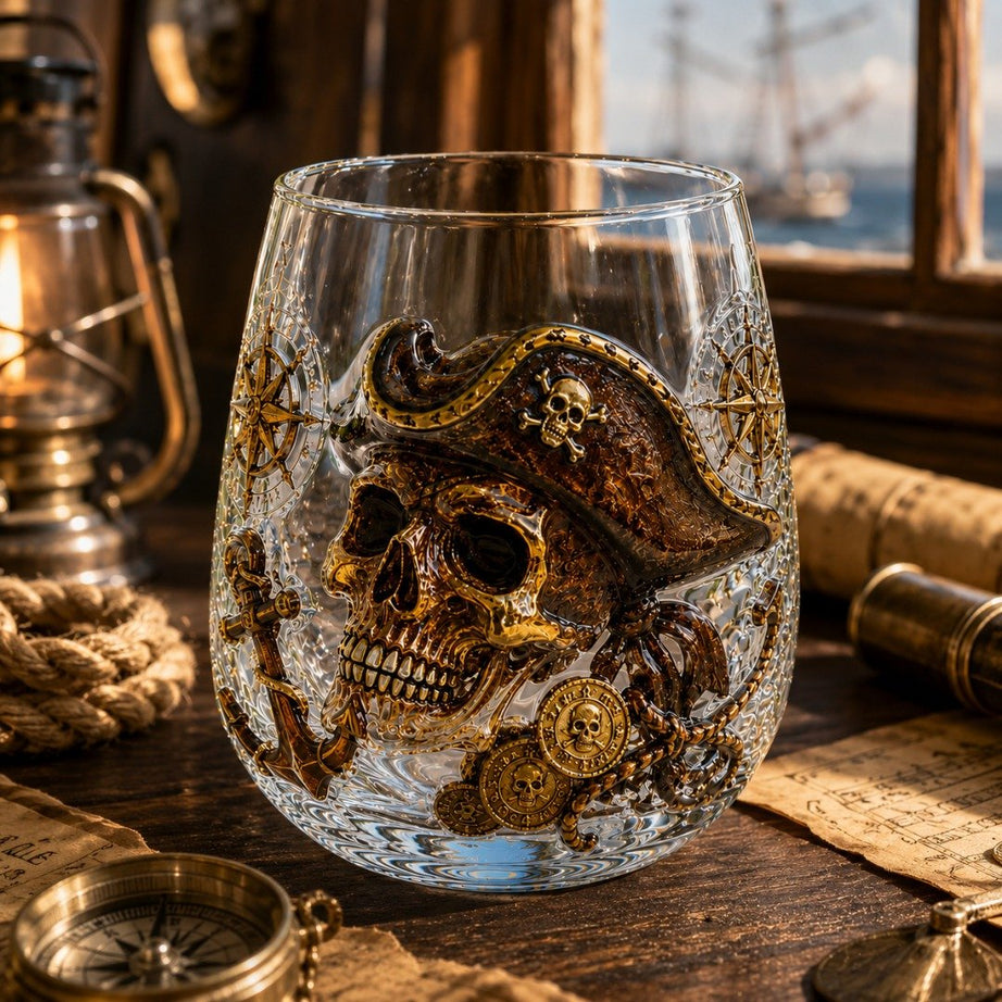 Release The Kraken Pirate Glass Collection