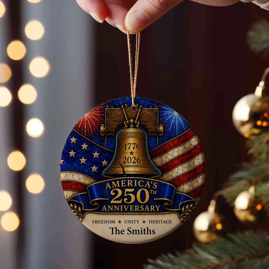 America 250Th Anniversary –  Ornament Usa Christmas Gift