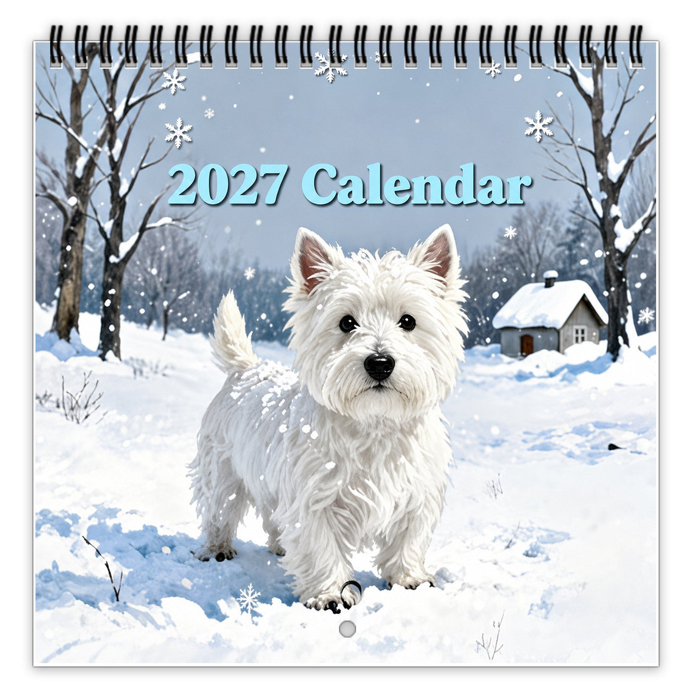 2027 West Highland White Terrier Calenda