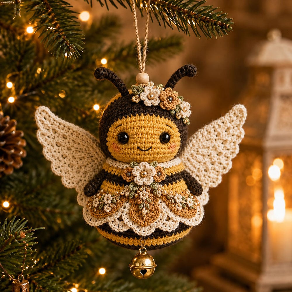 Animal Angel Crochet Ornament DIY Kit