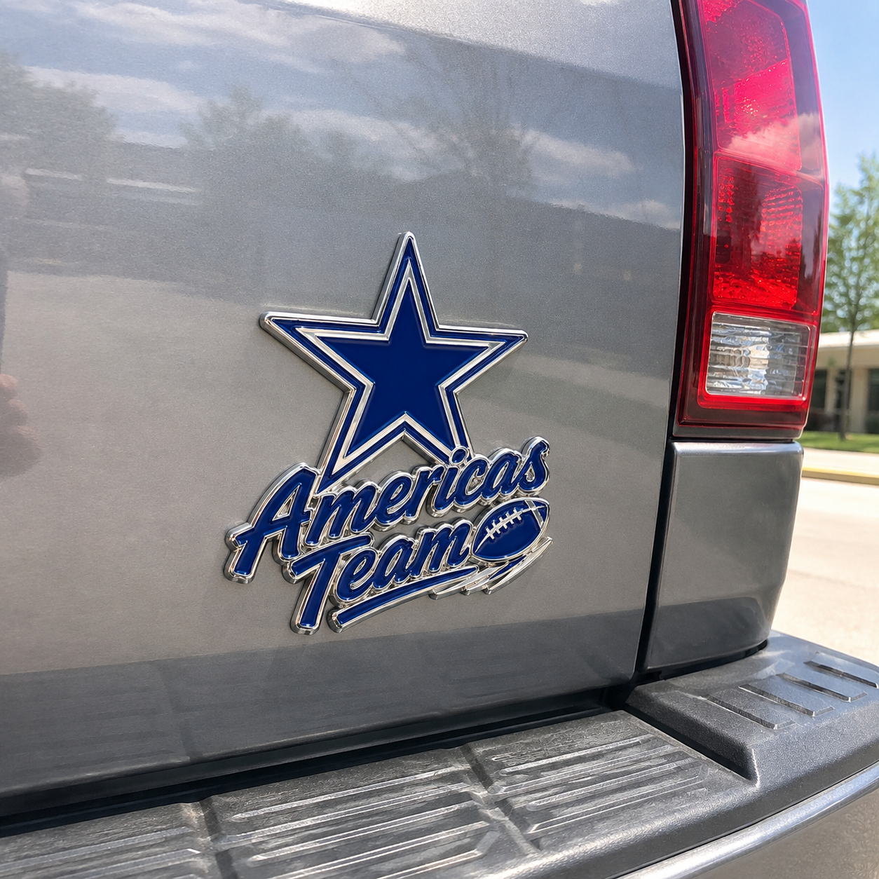 America’s Team Car Emblem Metal Badge
