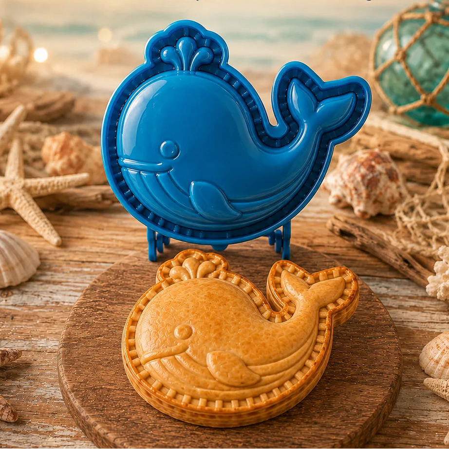 8-Design Ocean Filled Pie Press Collection