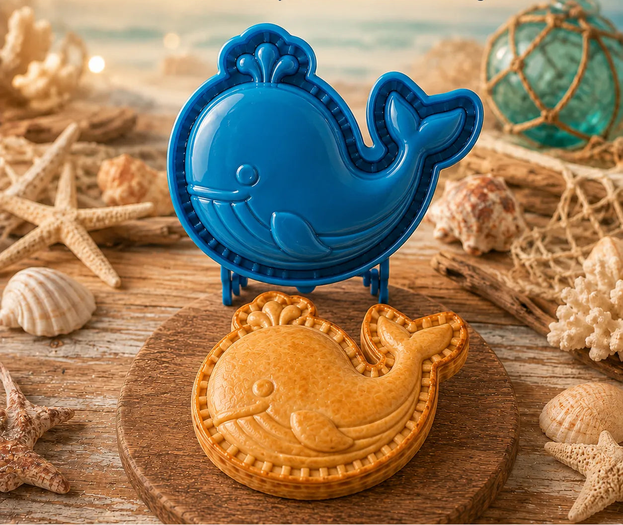 8-Design Ocean Filled Pie Press Collection