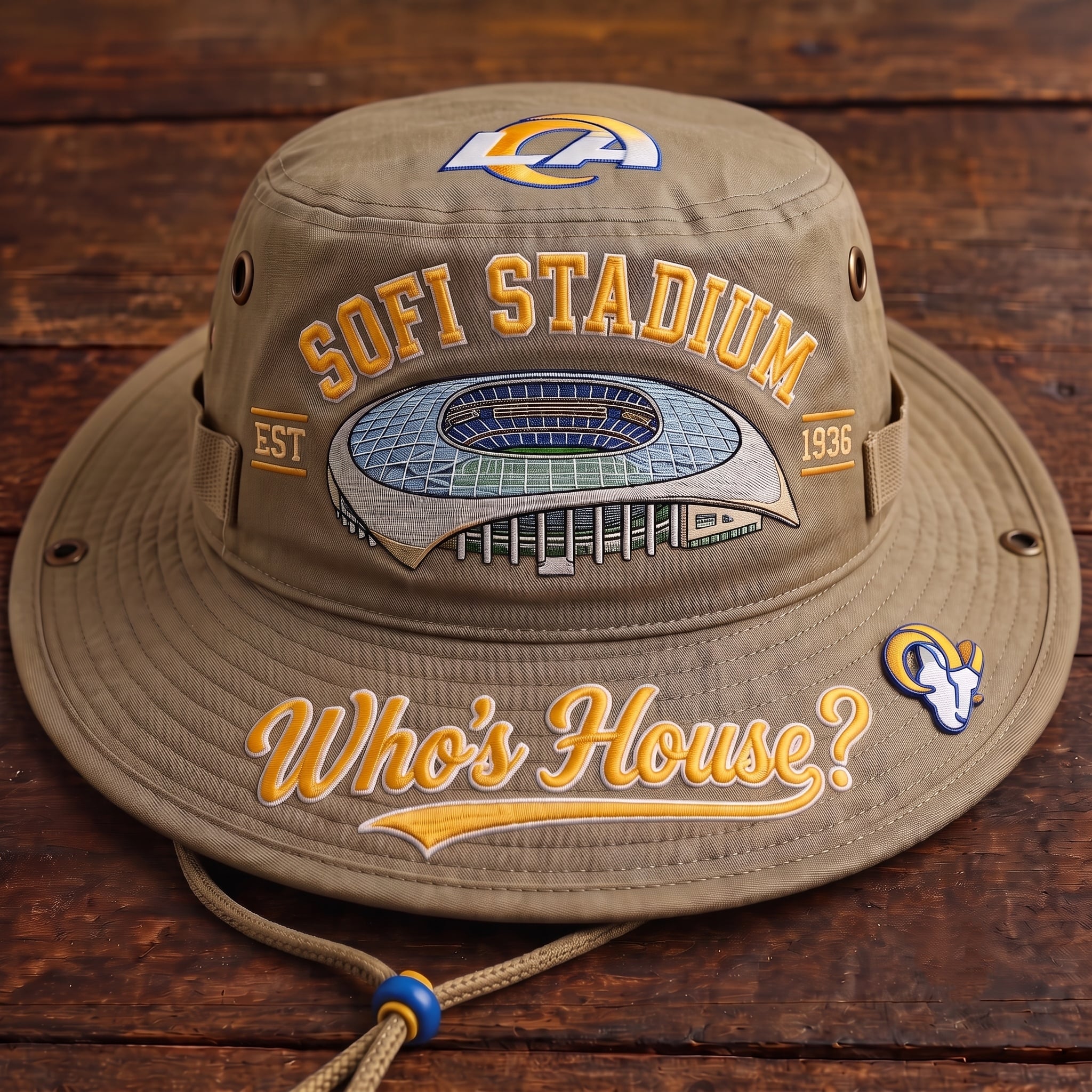 Whose House SoFi Stadium Boonie Hat