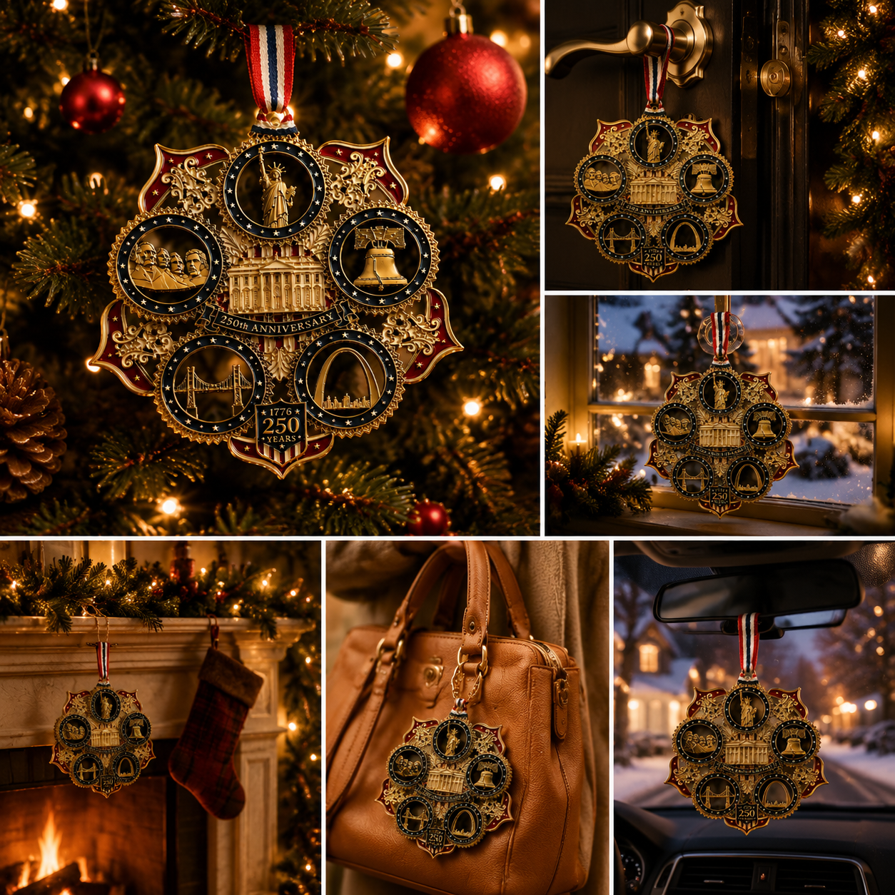Anniversary Christmas Tree Ornament