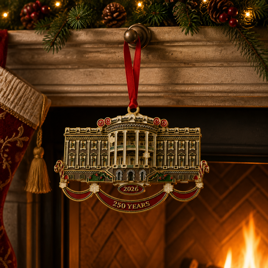 White House Christmas tree ornaments