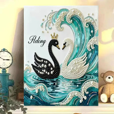 Deep Sea Swirl 3D Textured Pearl Paste Painting Set