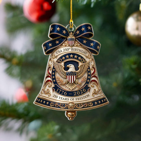 250 Years Of Freedom Acrylic Ornament