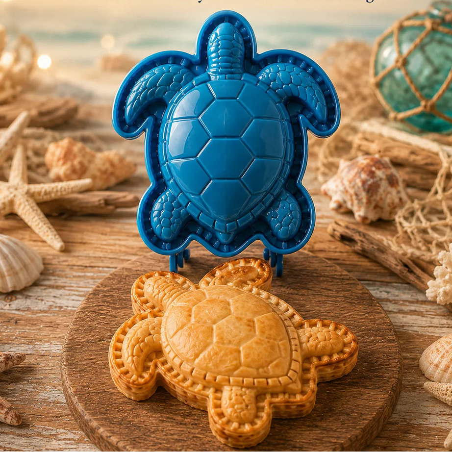 8-Design Ocean Filled Pie Press Collection