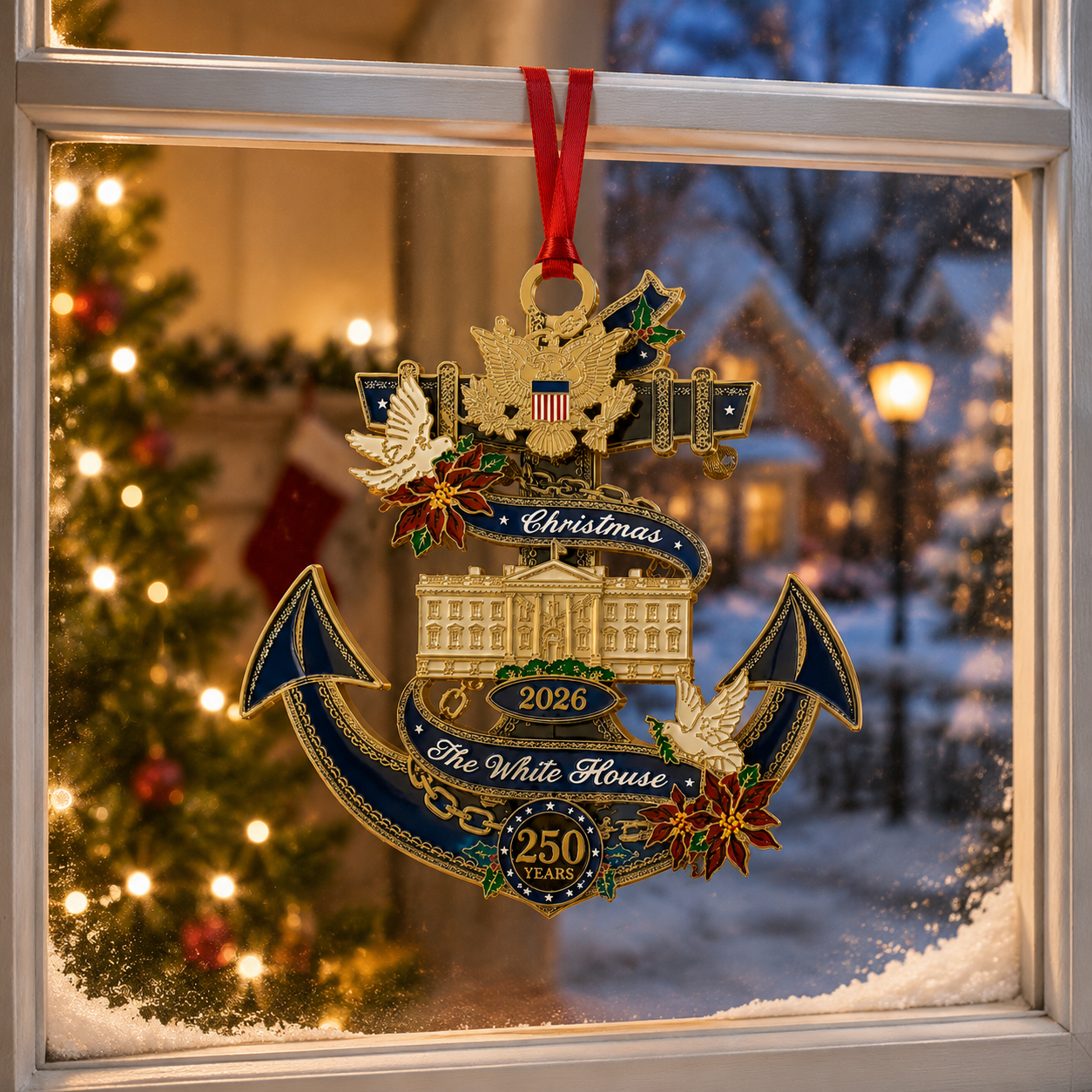 250th Anniversary Christmas Tree Ornament